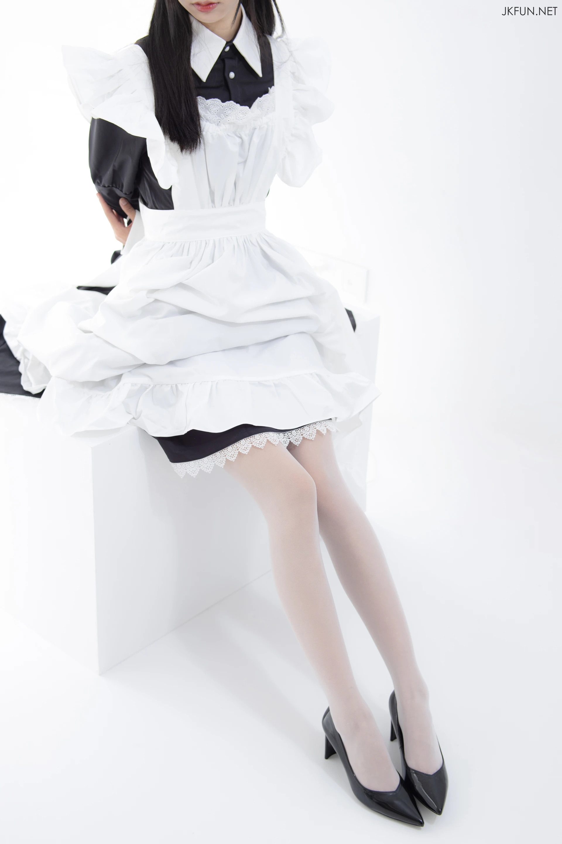 JKFUN-017 [127P1V-2.31G]JKFUN, 女仆装, 森萝财团, 白丝, 美腿