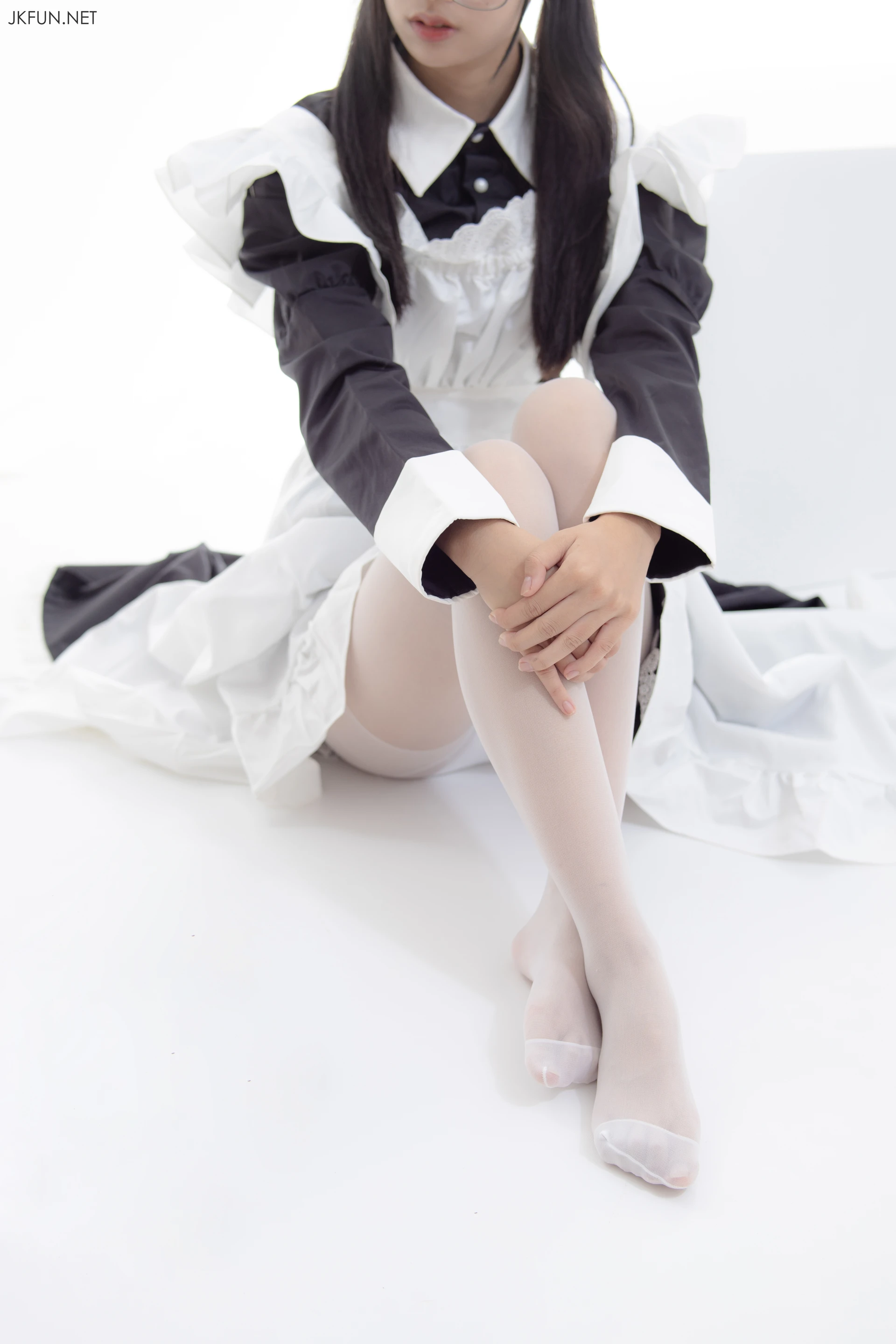JKFUN-017 [127P1V-2.31G]JKFUN, 女仆装, 森萝财团, 白丝, 美腿