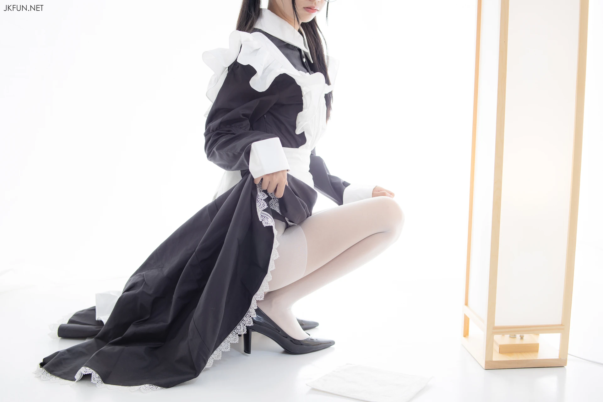 JKFUN-017 [127P1V-2.31G]JKFUN, 女仆装, 森萝财团, 白丝, 美腿