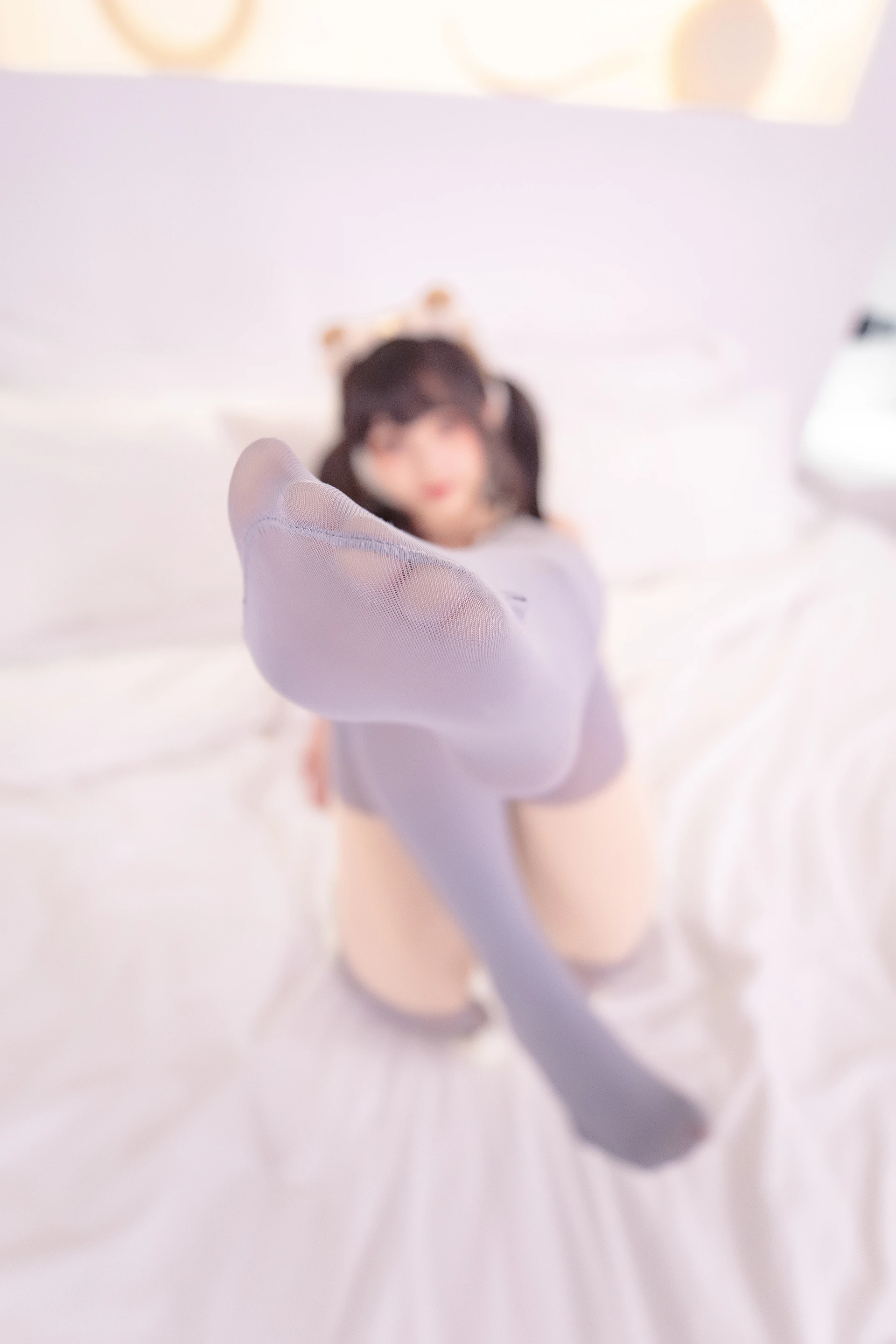 神楽坂真冬 第四季 序号12：《草莓胖次》 [75P-184MB]内衣, 双马尾, 灰丝, 神楽坂真冬, 美腿, 美足