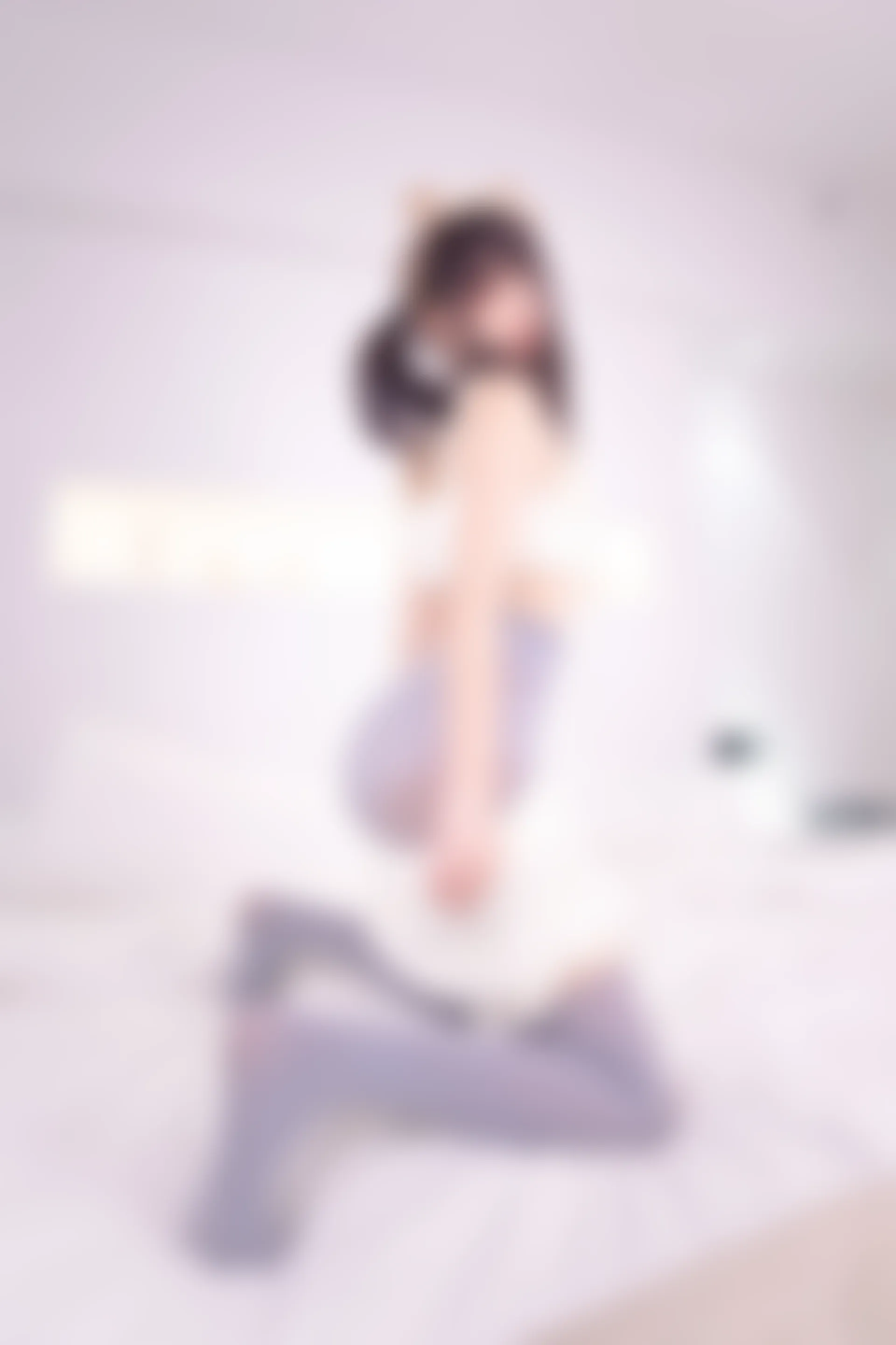 神楽坂真冬 第四季 序号12：《草莓胖次》 [75P-184MB]内衣, 双马尾, 灰丝, 神楽坂真冬, 美腿, 美足