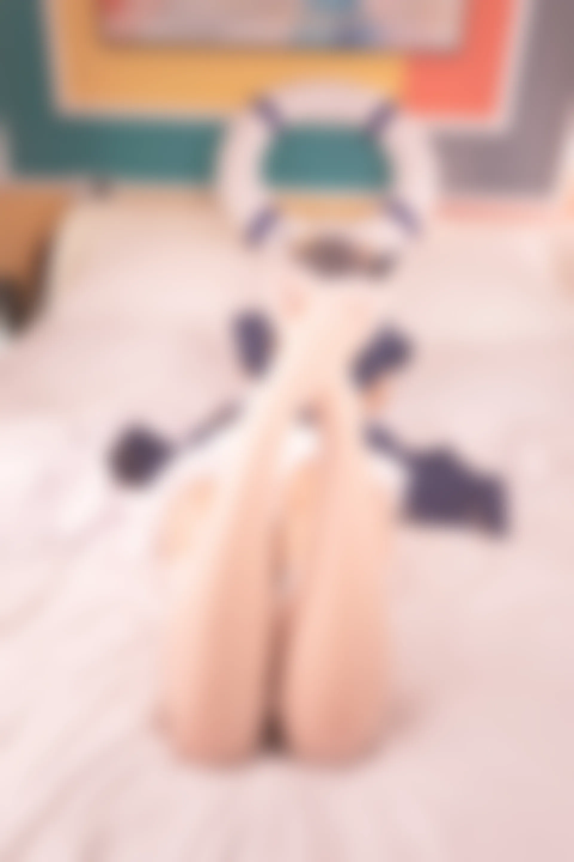 神楽坂真冬 第三季 序号28：柴郡cos《纯色庭院》 [150P2V-638MB]内衣, 泳装, 白丝, 神楽坂真冬, 美腿, 美足