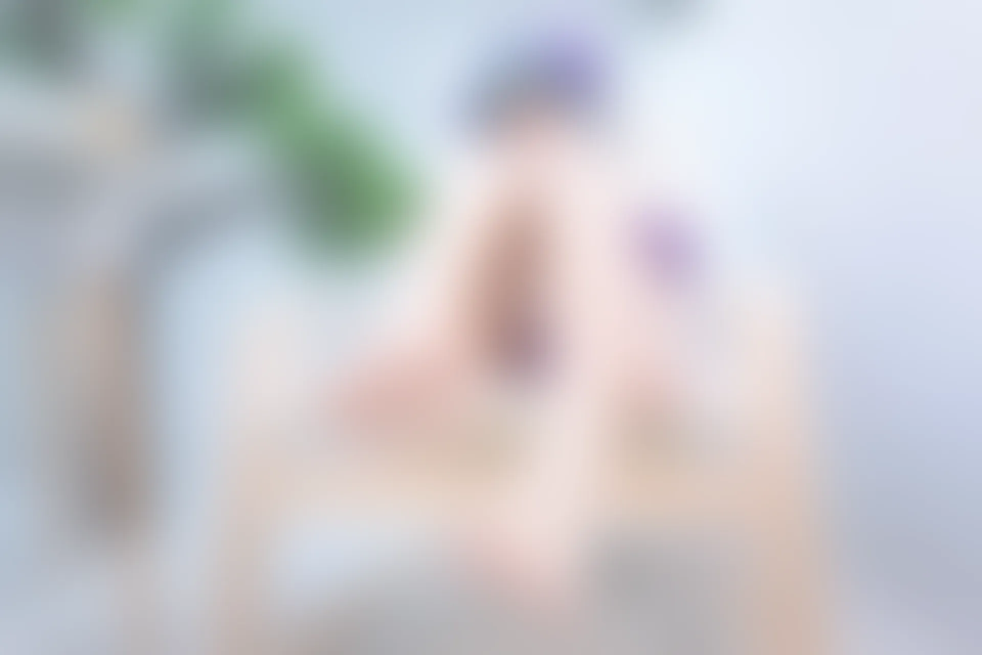 神楽坂真冬 第三季 序号28：柴郡cos《纯色庭院》 [150P2V-638MB]内衣, 泳装, 白丝, 神楽坂真冬, 美腿, 美足