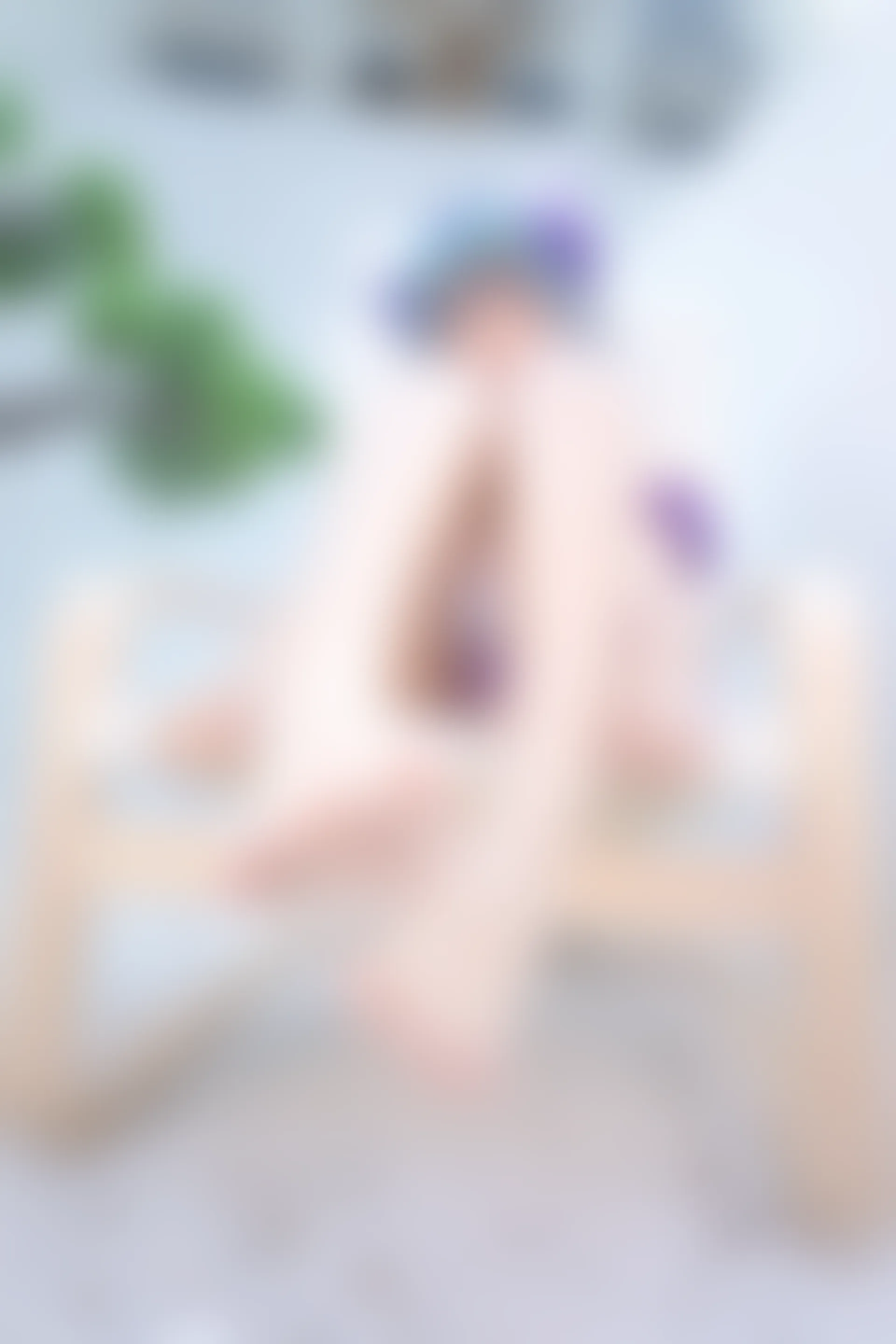 神楽坂真冬 第三季 序号28：柴郡cos《纯色庭院》 [150P2V-638MB]内衣, 泳装, 白丝, 神楽坂真冬, 美腿, 美足