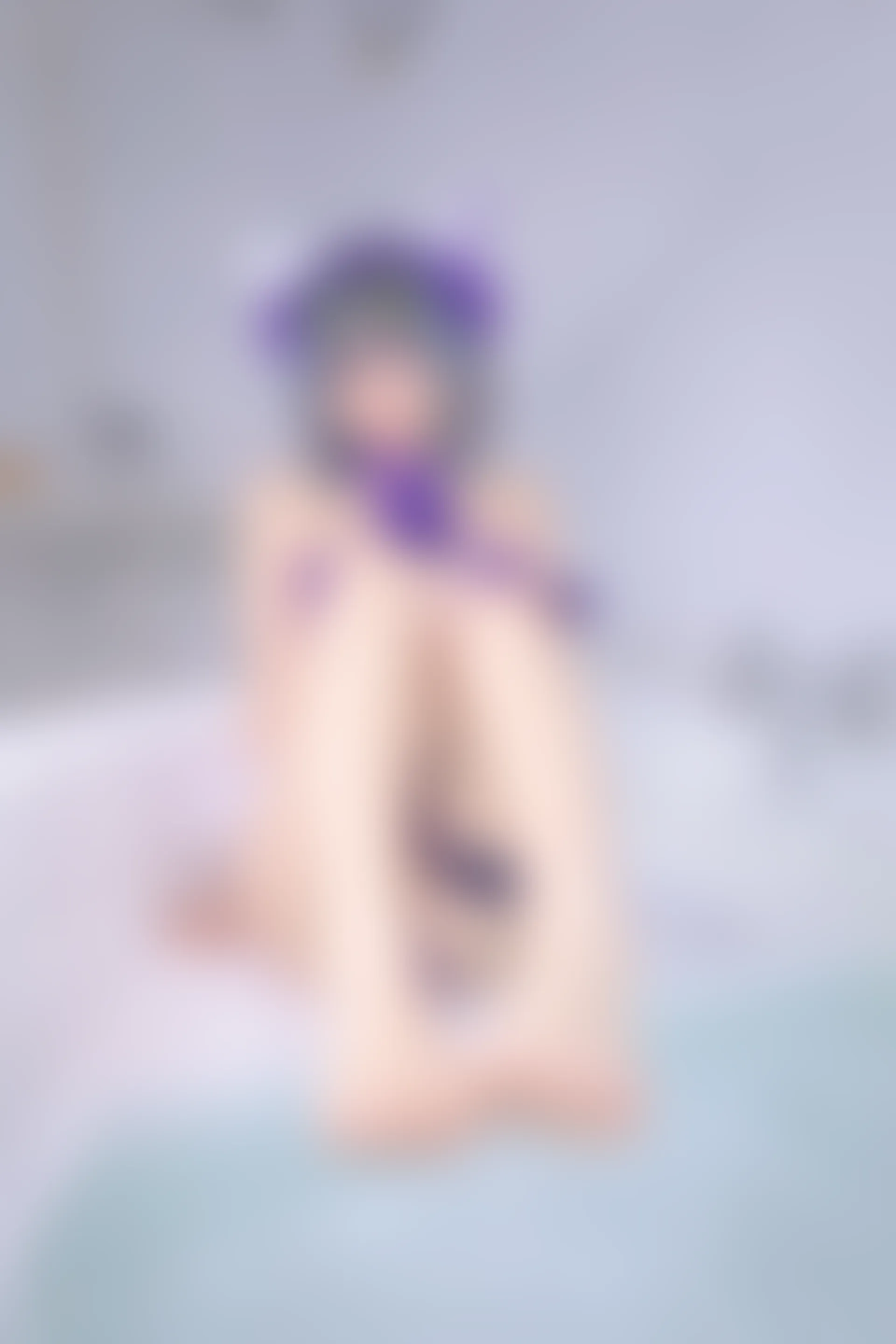 神楽坂真冬 第三季 序号28：柴郡cos《纯色庭院》 [150P2V-638MB]内衣, 泳装, 白丝, 神楽坂真冬, 美腿, 美足