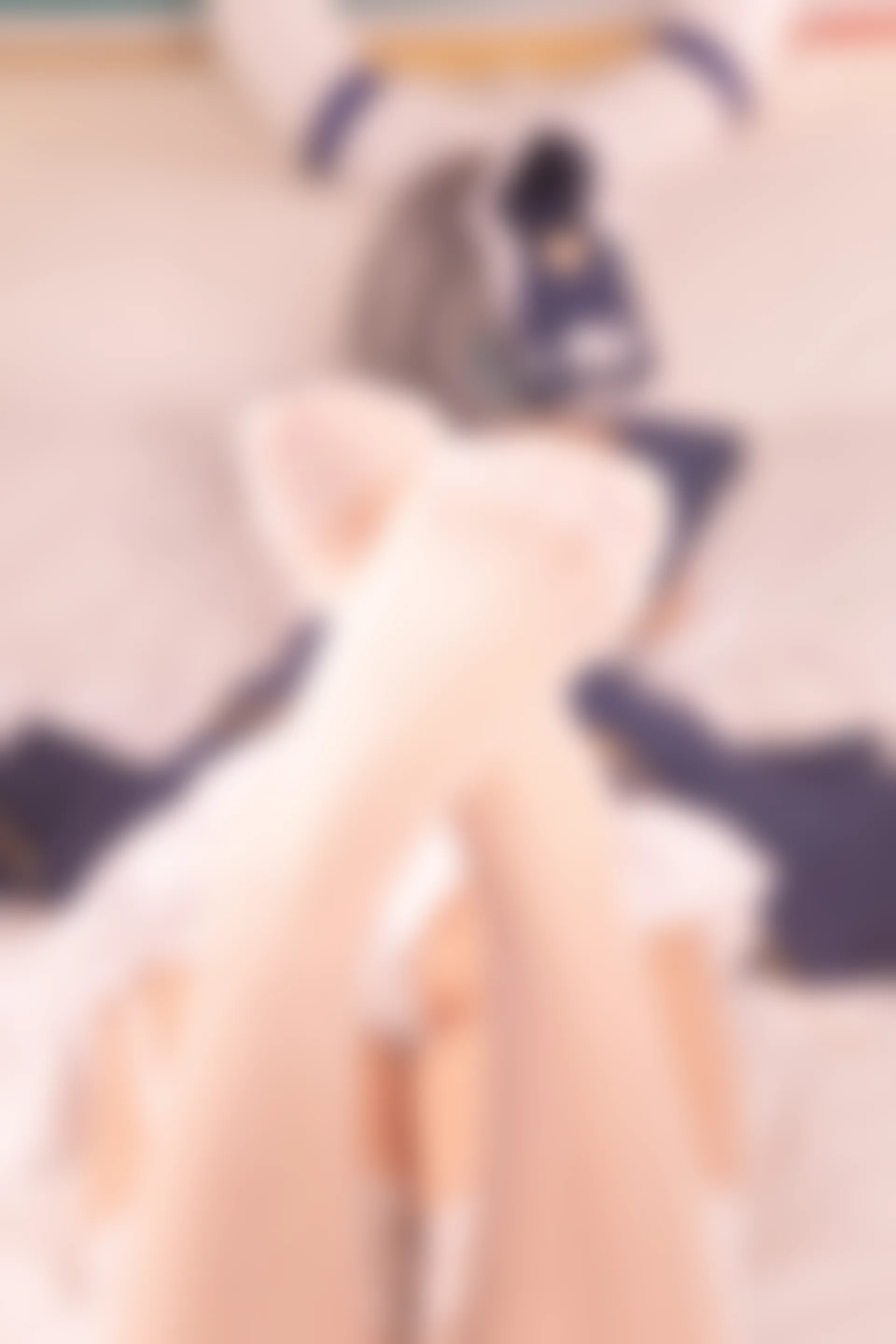 神楽坂真冬 第三季 序号28：柴郡cos《纯色庭院》 [150P2V-638MB]内衣, 泳装, 白丝, 神楽坂真冬, 美腿, 美足