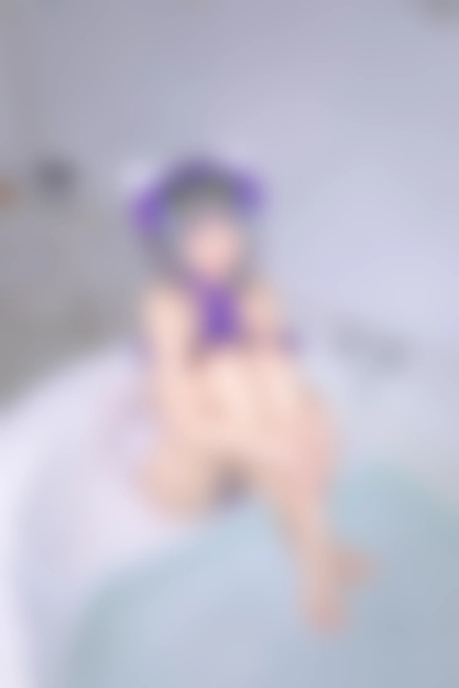 神楽坂真冬 第三季 序号28：柴郡cos《纯色庭院》 [150P2V-638MB]内衣, 泳装, 白丝, 神楽坂真冬, 美腿, 美足