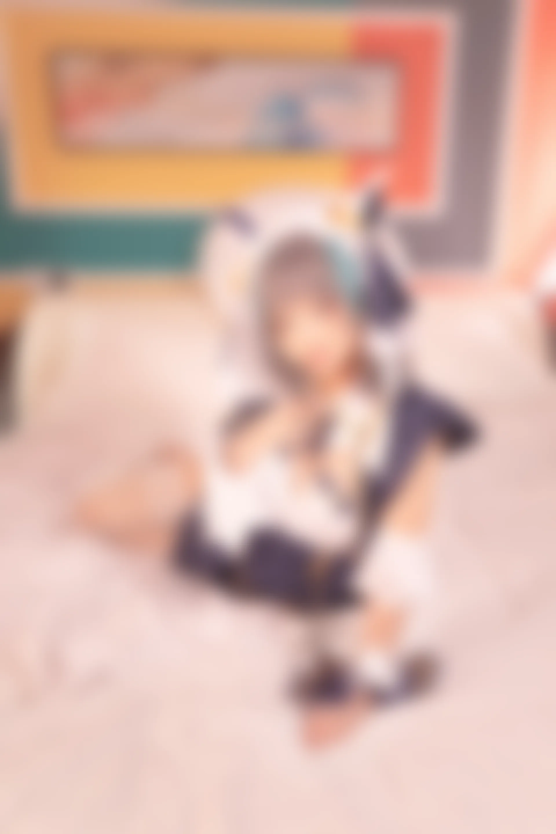 神楽坂真冬 第三季 序号28：柴郡cos《纯色庭院》 [150P2V-638MB]内衣, 泳装, 白丝, 神楽坂真冬, 美腿, 美足