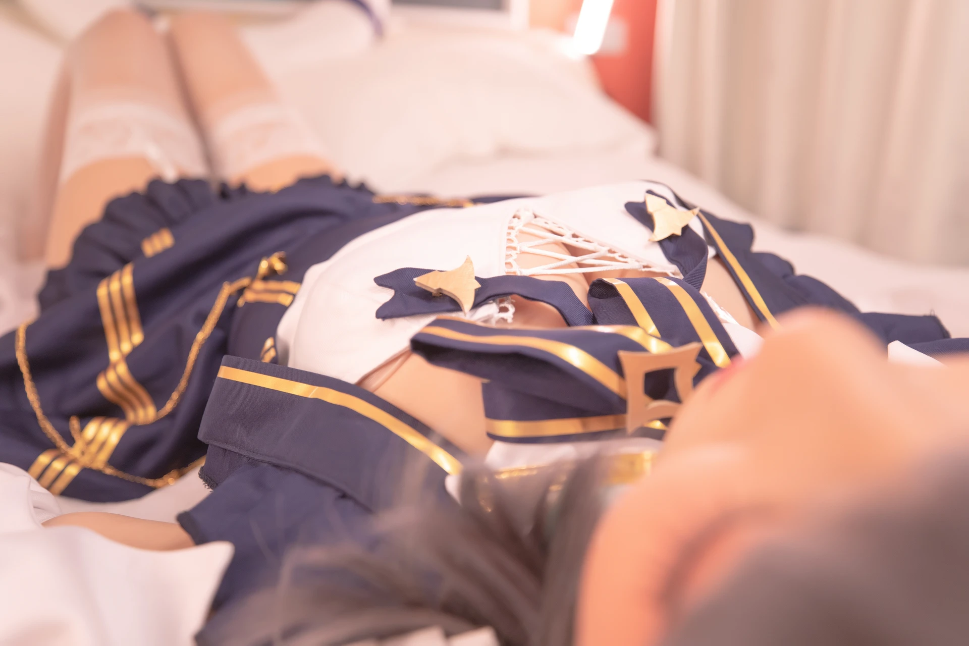 神楽坂真冬 第三季 序号28：柴郡cos《纯色庭院》 [150P2V-638MB]内衣, 泳装, 白丝, 神楽坂真冬, 美腿, 美足