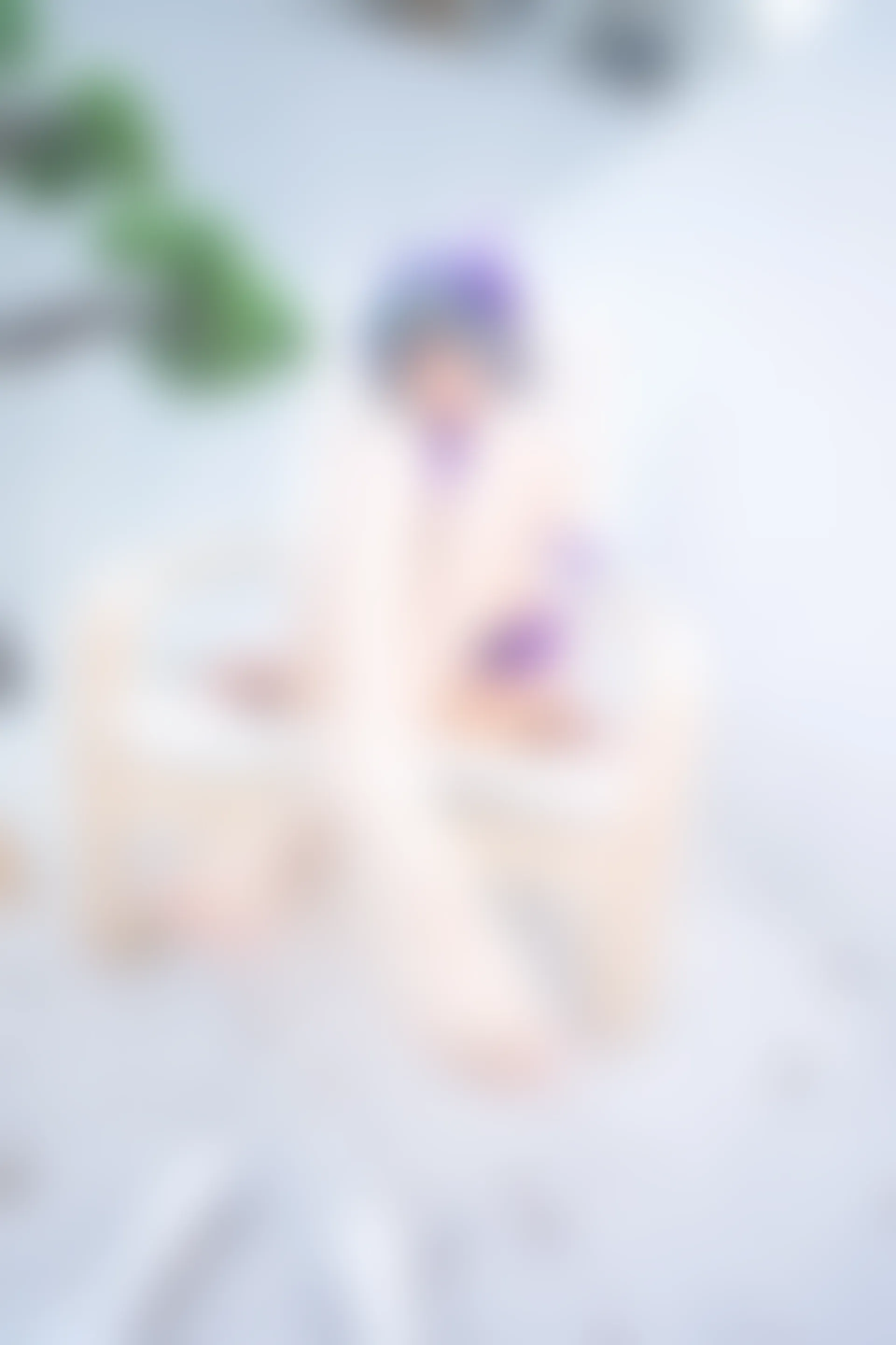 神楽坂真冬 第三季 序号28：柴郡cos《纯色庭院》 [150P2V-638MB]内衣, 泳装, 白丝, 神楽坂真冬, 美腿, 美足