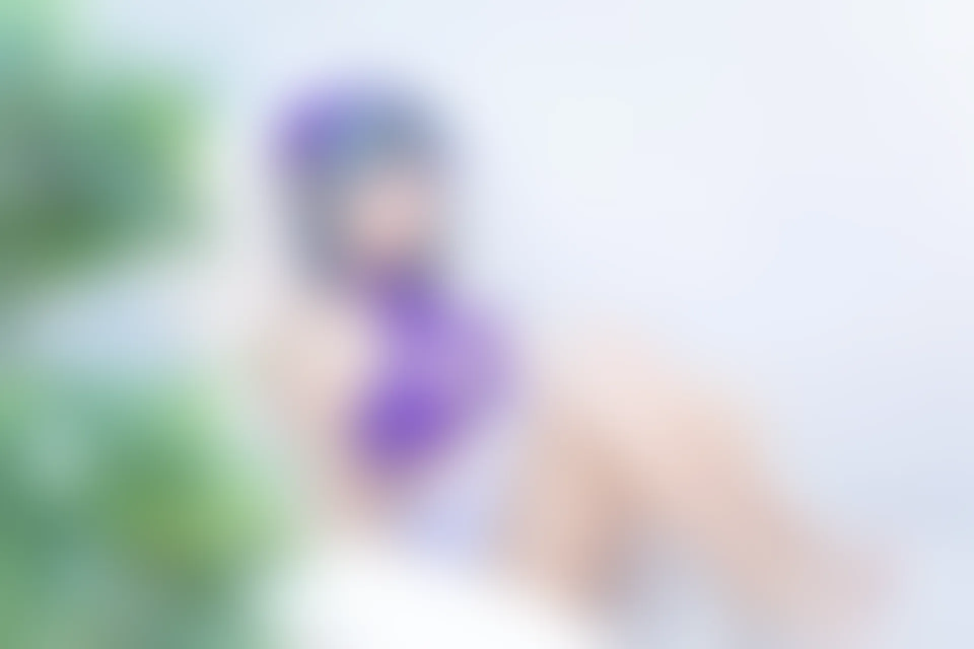 神楽坂真冬 第三季 序号28：柴郡cos《纯色庭院》 [150P2V-638MB]内衣, 泳装, 白丝, 神楽坂真冬, 美腿, 美足