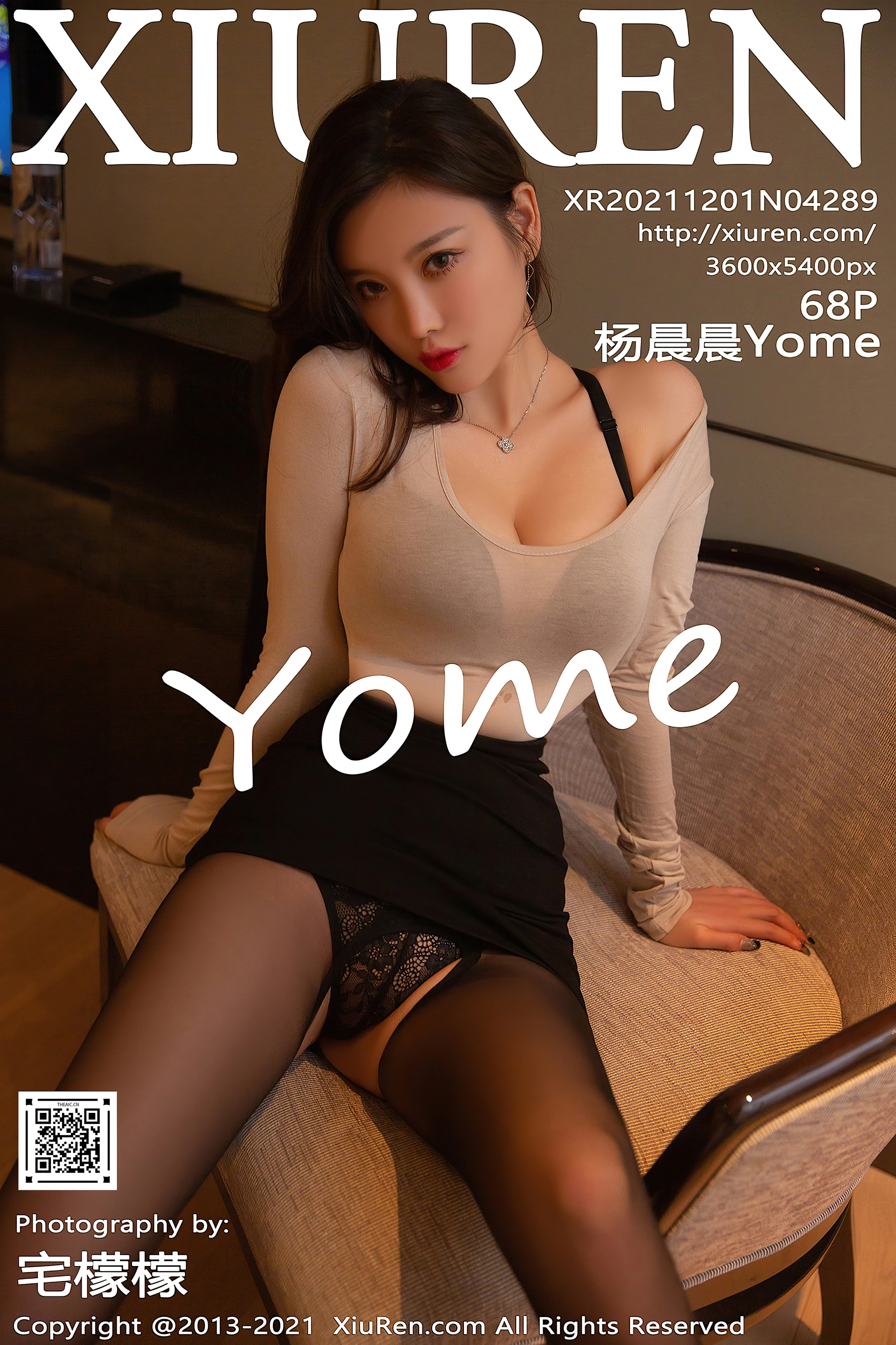 XiuRen秀人网 2021.12.01 No.4289 杨晨晨Yome 御姐美腿[69+1P 769MB]