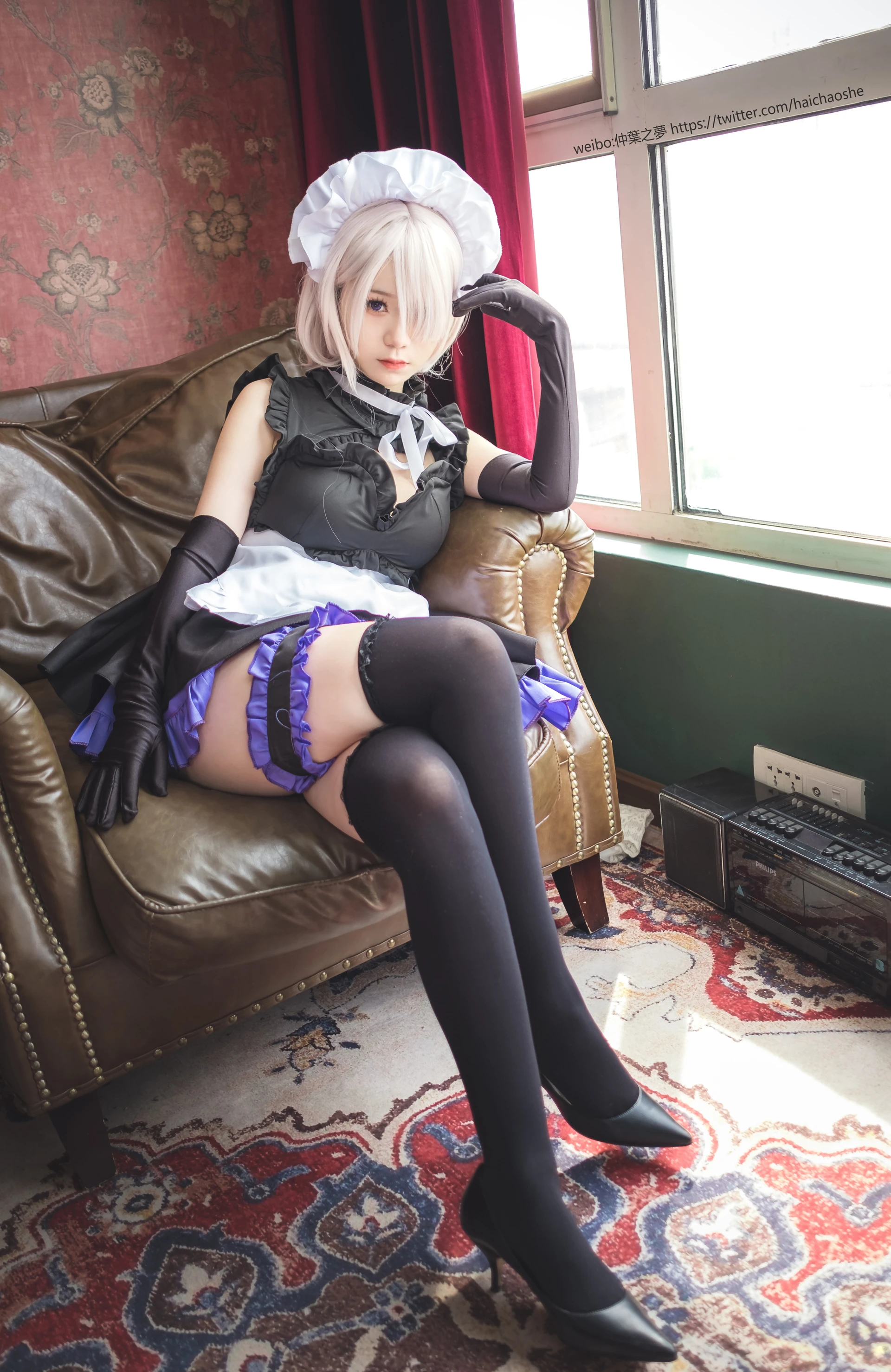 轻兰映画 Grand.020 黑丝高跟女仆 [52P1V-652.4MB]女仆, 美腿, 美足, 轻兰映画, 高跟鞋, 黑丝