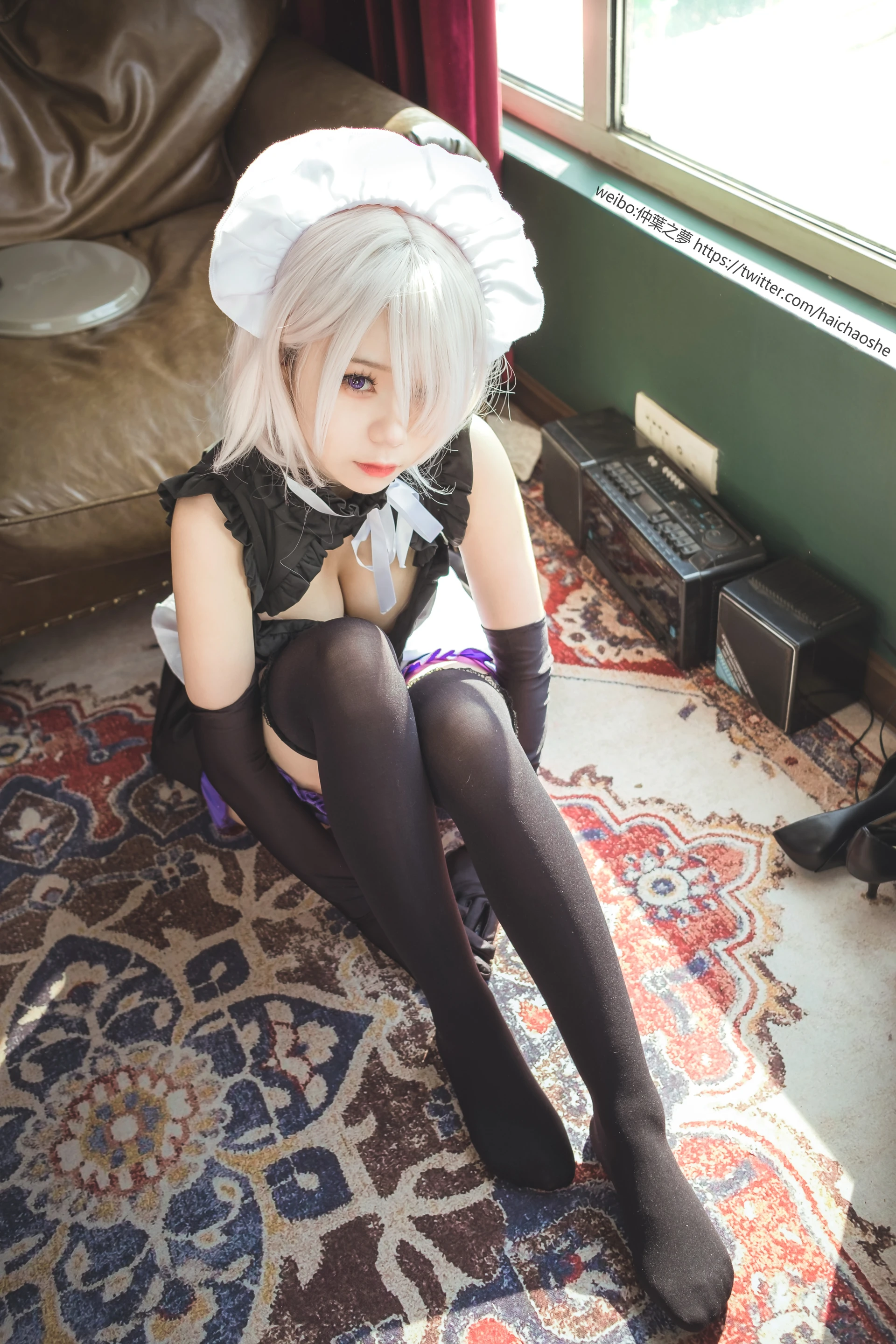 轻兰映画 Grand.020 黑丝高跟女仆 [52P1V-652.4MB]女仆, 美腿, 美足, 轻兰映画, 高跟鞋, 黑丝