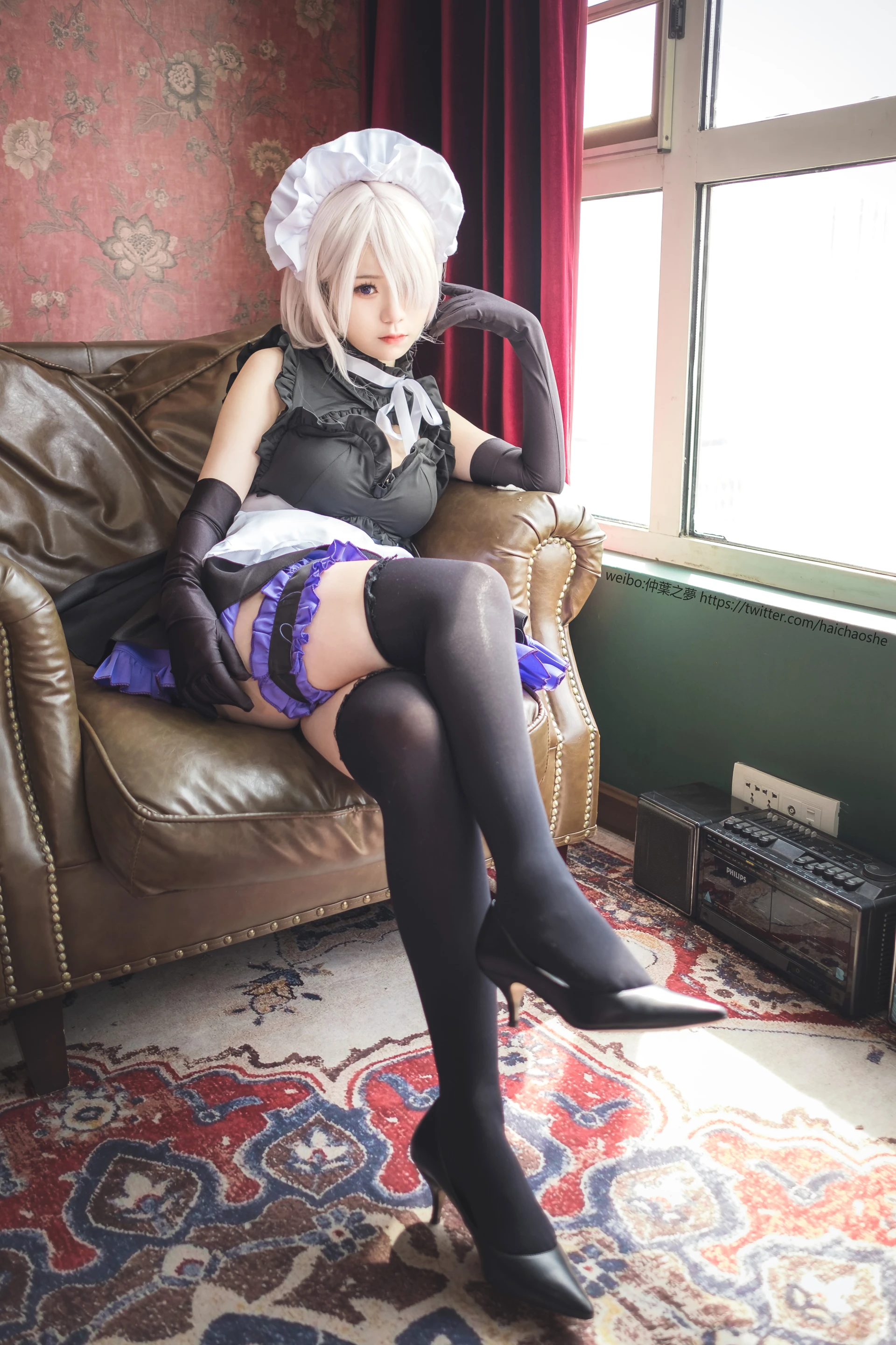 轻兰映画 Grand.020 黑丝高跟女仆 [52P1V-652.4MB]女仆, 美腿, 美足, 轻兰映画, 高跟鞋, 黑丝