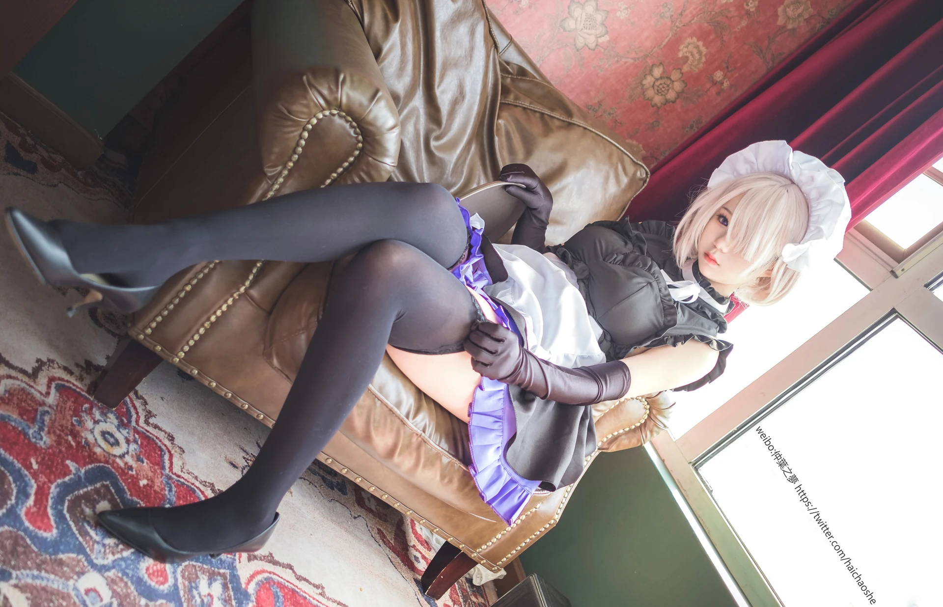 轻兰映画 Grand.020 黑丝高跟女仆 [52P1V-652.4MB]女仆, 美腿, 美足, 轻兰映画, 高跟鞋, 黑丝