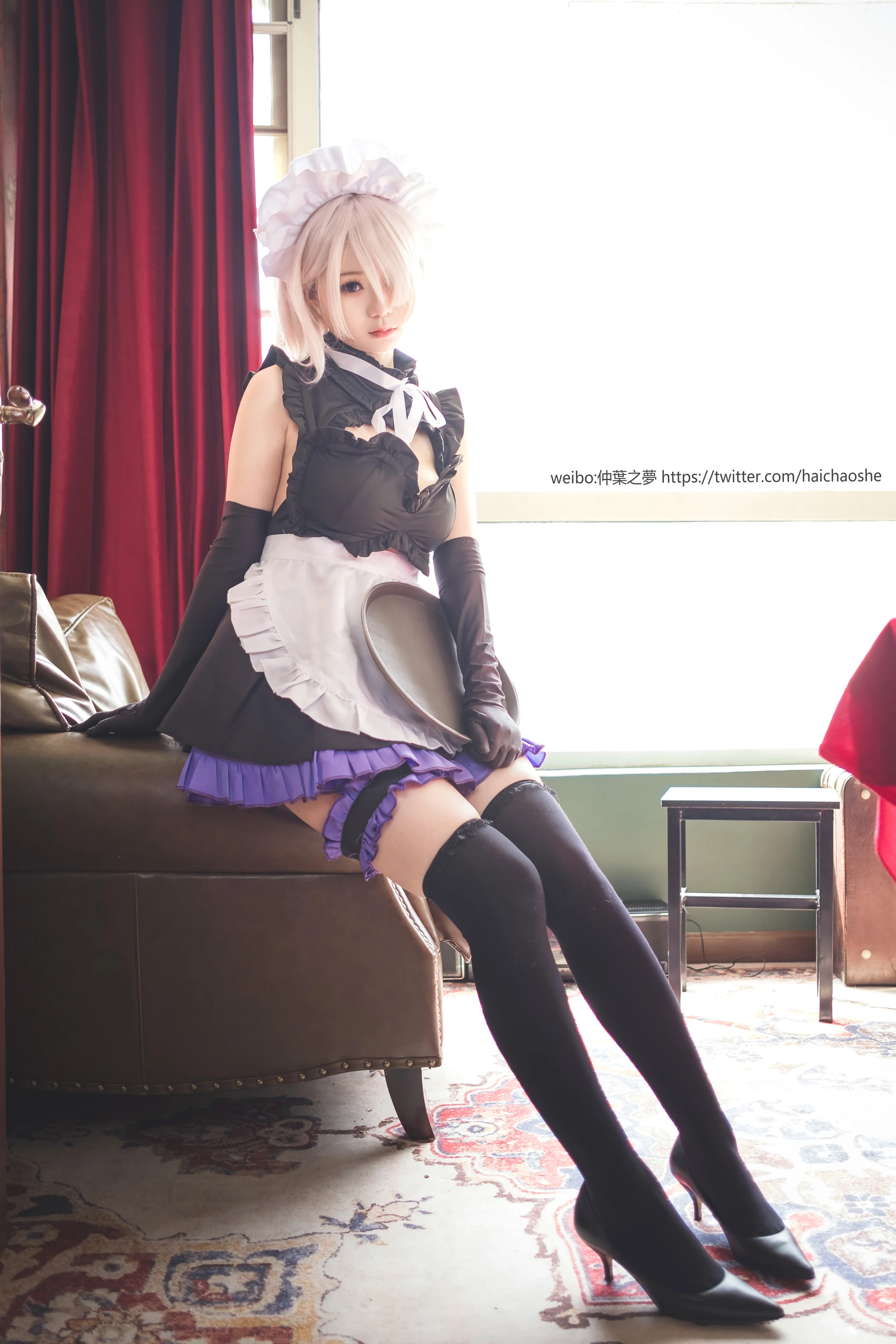 轻兰映画 Grand.020 黑丝高跟女仆 [52P1V-652.4MB]女仆, 美腿, 美足, 轻兰映画, 高跟鞋, 黑丝