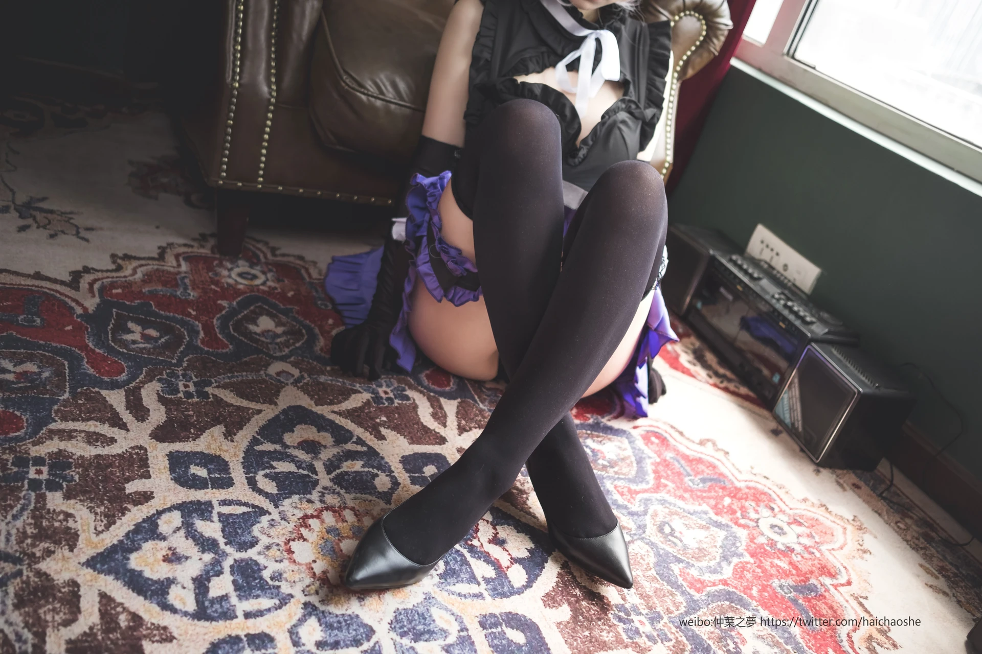 轻兰映画 Grand.020 黑丝高跟女仆 [52P1V-652.4MB]女仆, 美腿, 美足, 轻兰映画, 高跟鞋, 黑丝