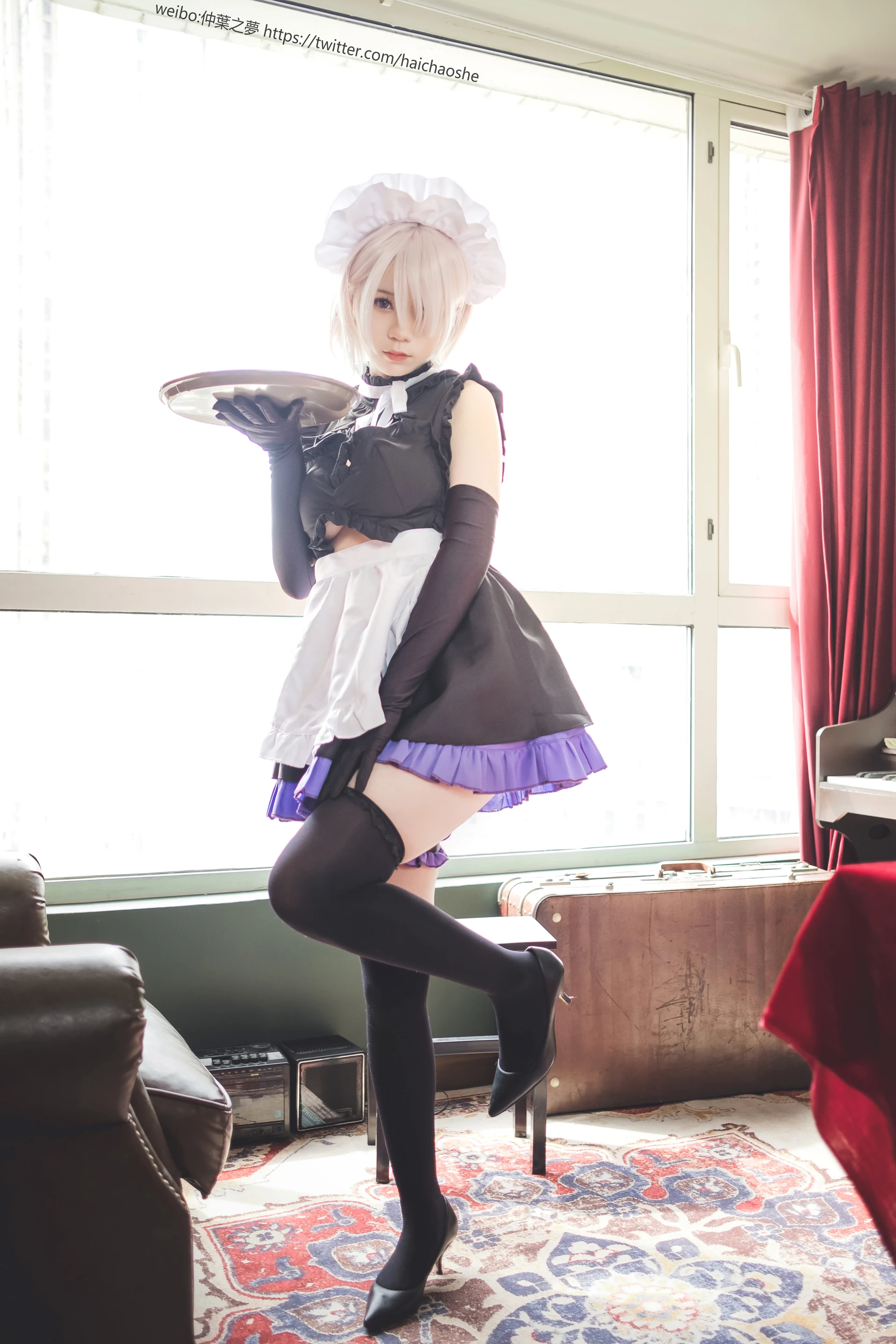 轻兰映画 Grand.020 黑丝高跟女仆 [52P1V-652.4MB]女仆, 美腿, 美足, 轻兰映画, 高跟鞋, 黑丝