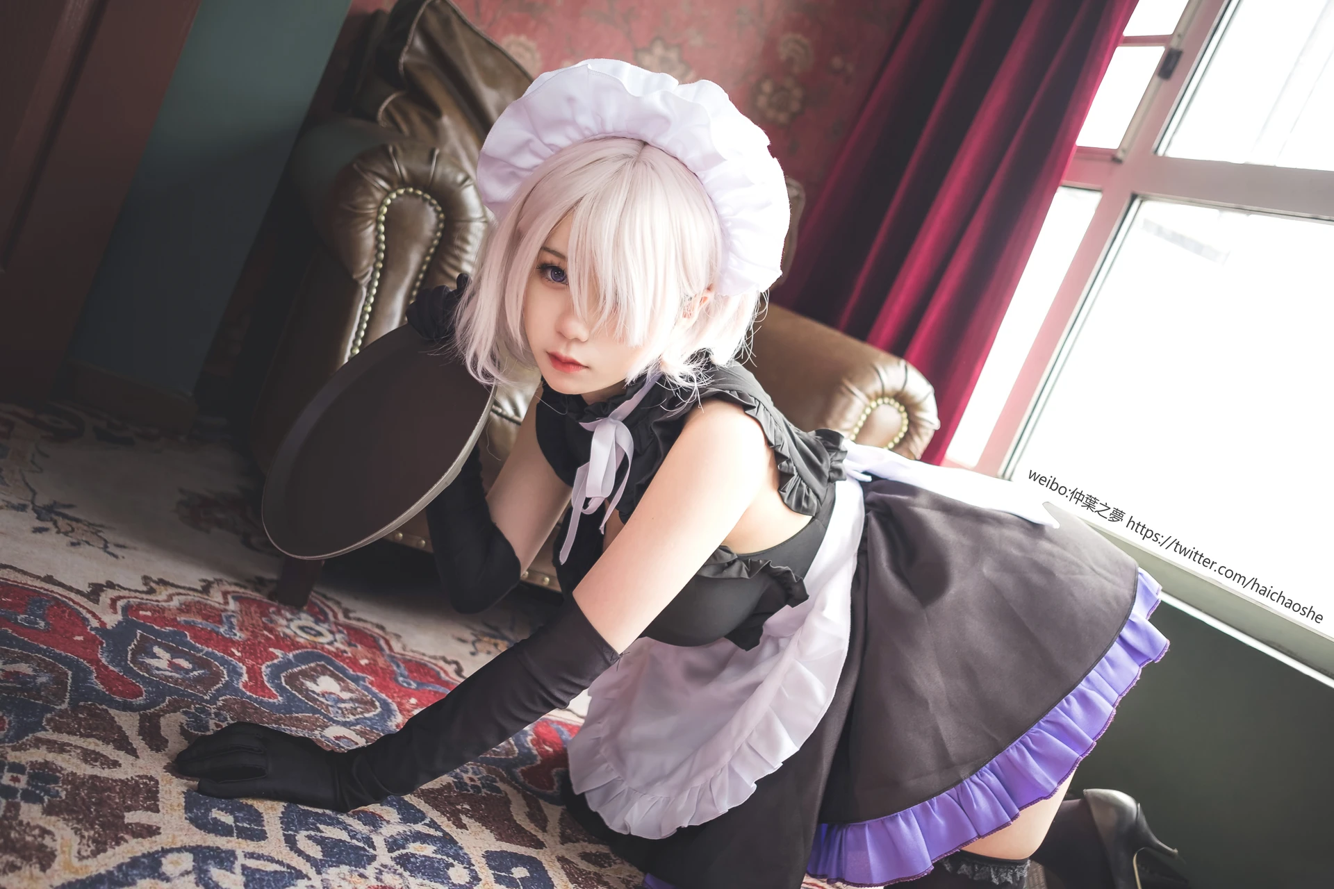 轻兰映画 Grand.020 黑丝高跟女仆 [52P1V-652.4MB]女仆, 美腿, 美足, 轻兰映画, 高跟鞋, 黑丝