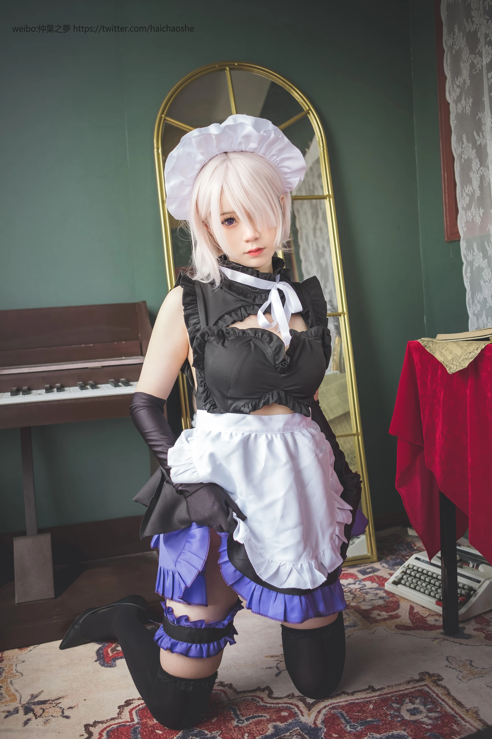 轻兰映画 Grand.020 黑丝高跟女仆 [52P1V-652.4MB]女仆, 美腿, 美足, 轻兰映画, 高跟鞋, 黑丝