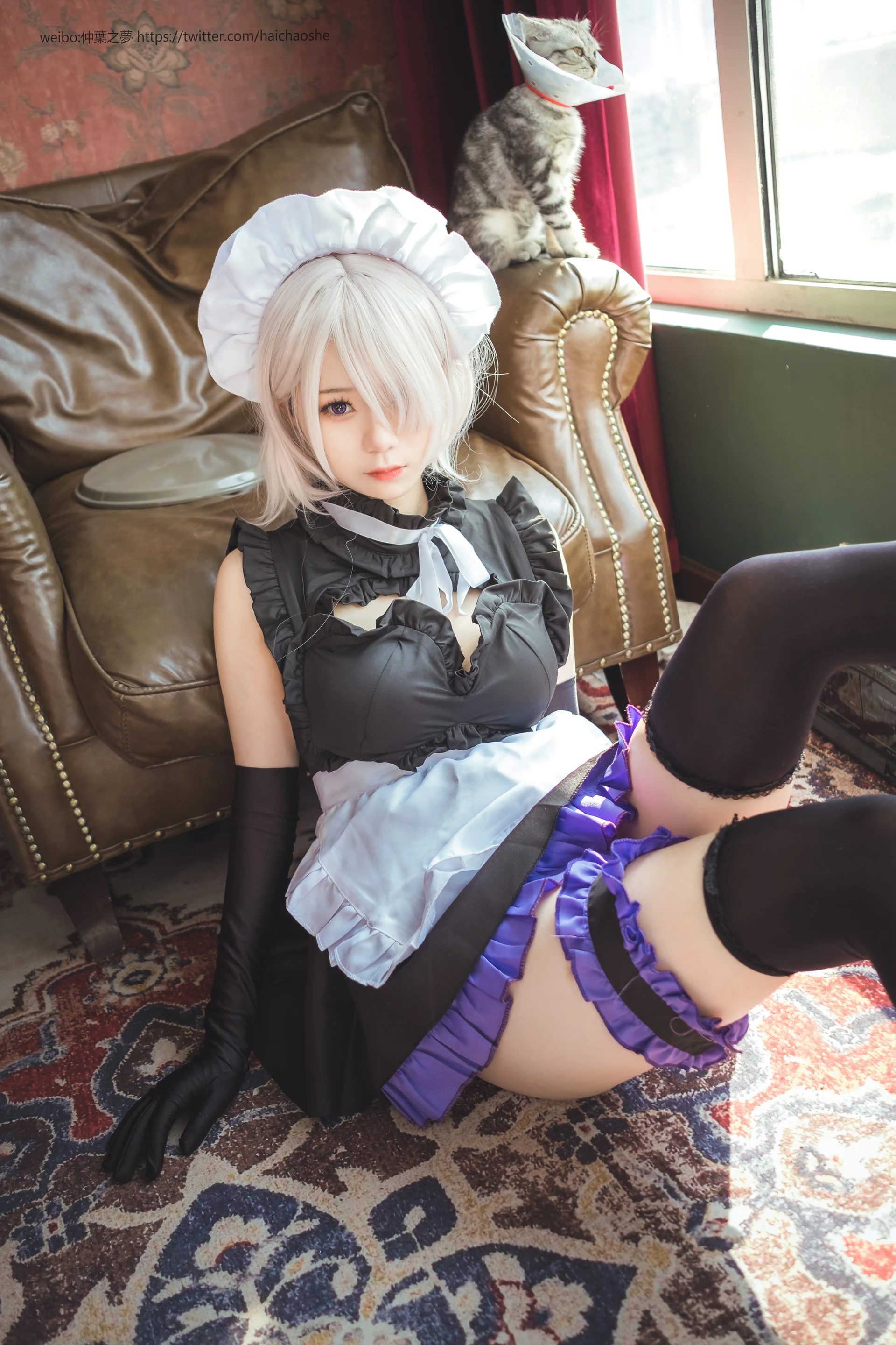 轻兰映画 Grand.020 黑丝高跟女仆 [52P1V-652.4MB]女仆, 美腿, 美足, 轻兰映画, 高跟鞋, 黑丝