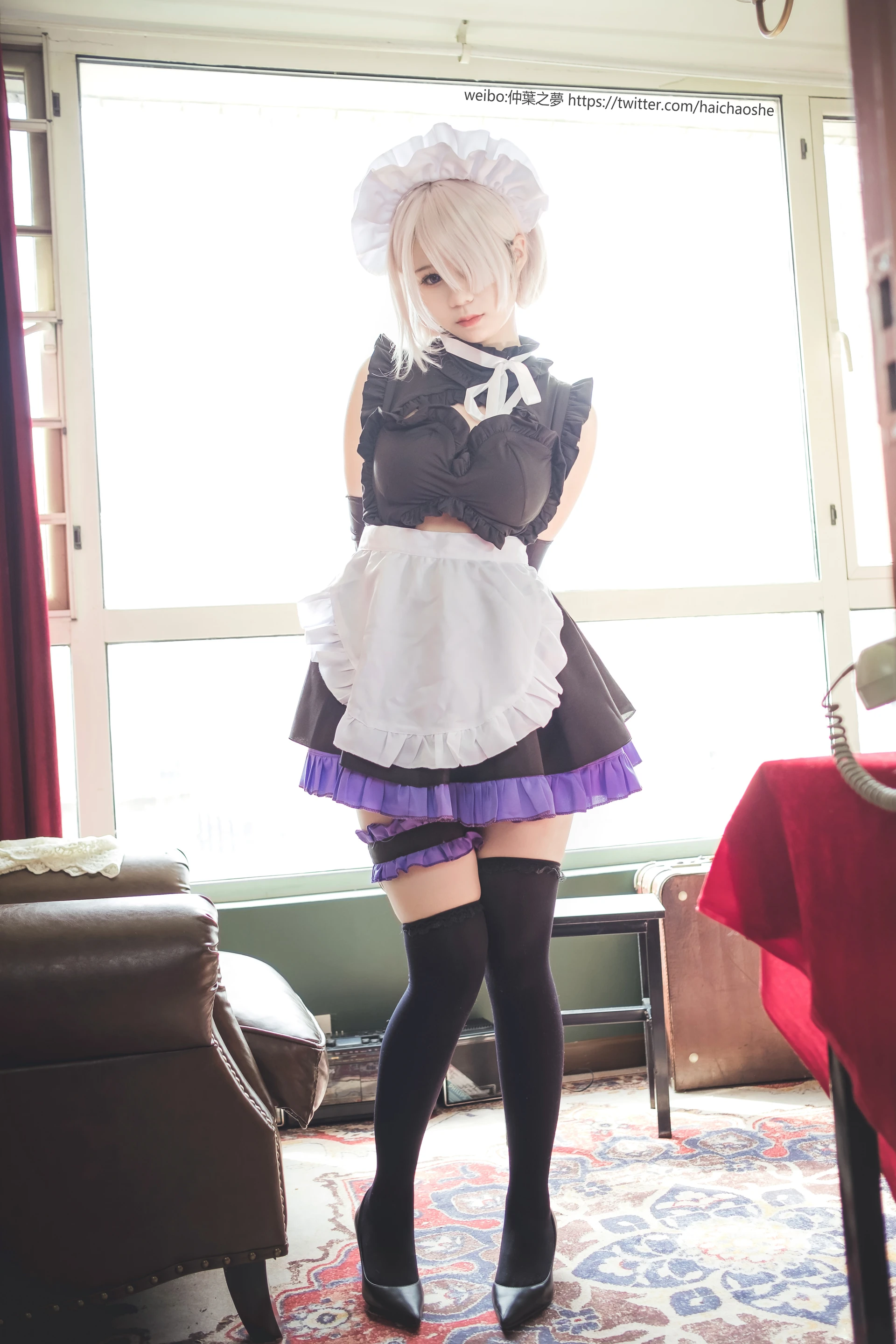 轻兰映画 Grand.020 黑丝高跟女仆 [52P1V-652.4MB]女仆, 美腿, 美足, 轻兰映画, 高跟鞋, 黑丝