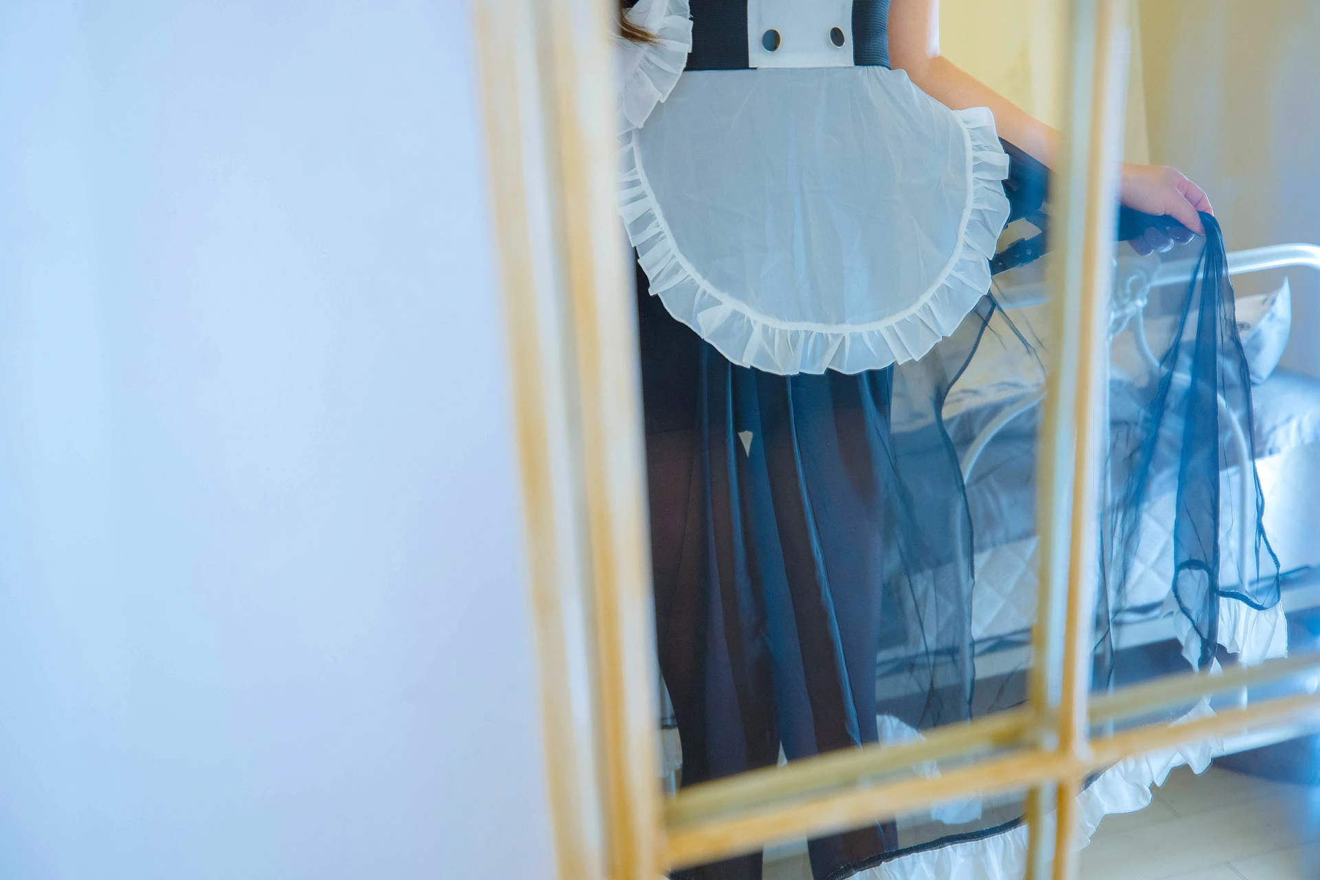 神楽坂真冬 第三季 序号10：《おかえり》猫脚女仆 [150P2V-543MB]内衣, 双马尾, 女仆, 白丝, 睡衣, 神楽坂真冬, 美腿, 美足, 黑丝