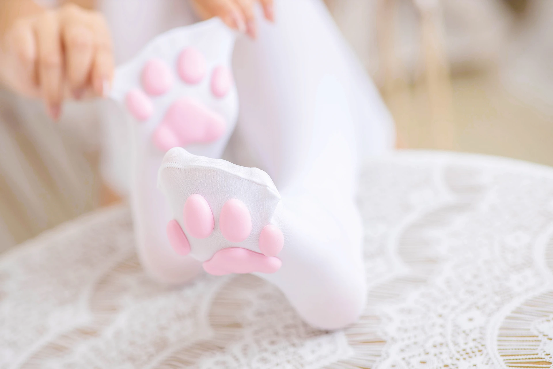 神楽坂真冬 第三季 序号10：《おかえり》猫脚女仆 [150P2V-543MB]内衣, 双马尾, 女仆, 白丝, 睡衣, 神楽坂真冬, 美腿, 美足, 黑丝