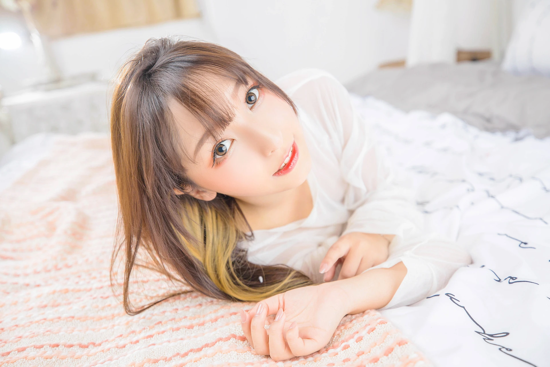 神楽坂真冬 第三季 序号10：《おかえり》猫脚女仆 [150P2V-543MB]内衣, 双马尾, 女仆, 白丝, 睡衣, 神楽坂真冬, 美腿, 美足, 黑丝