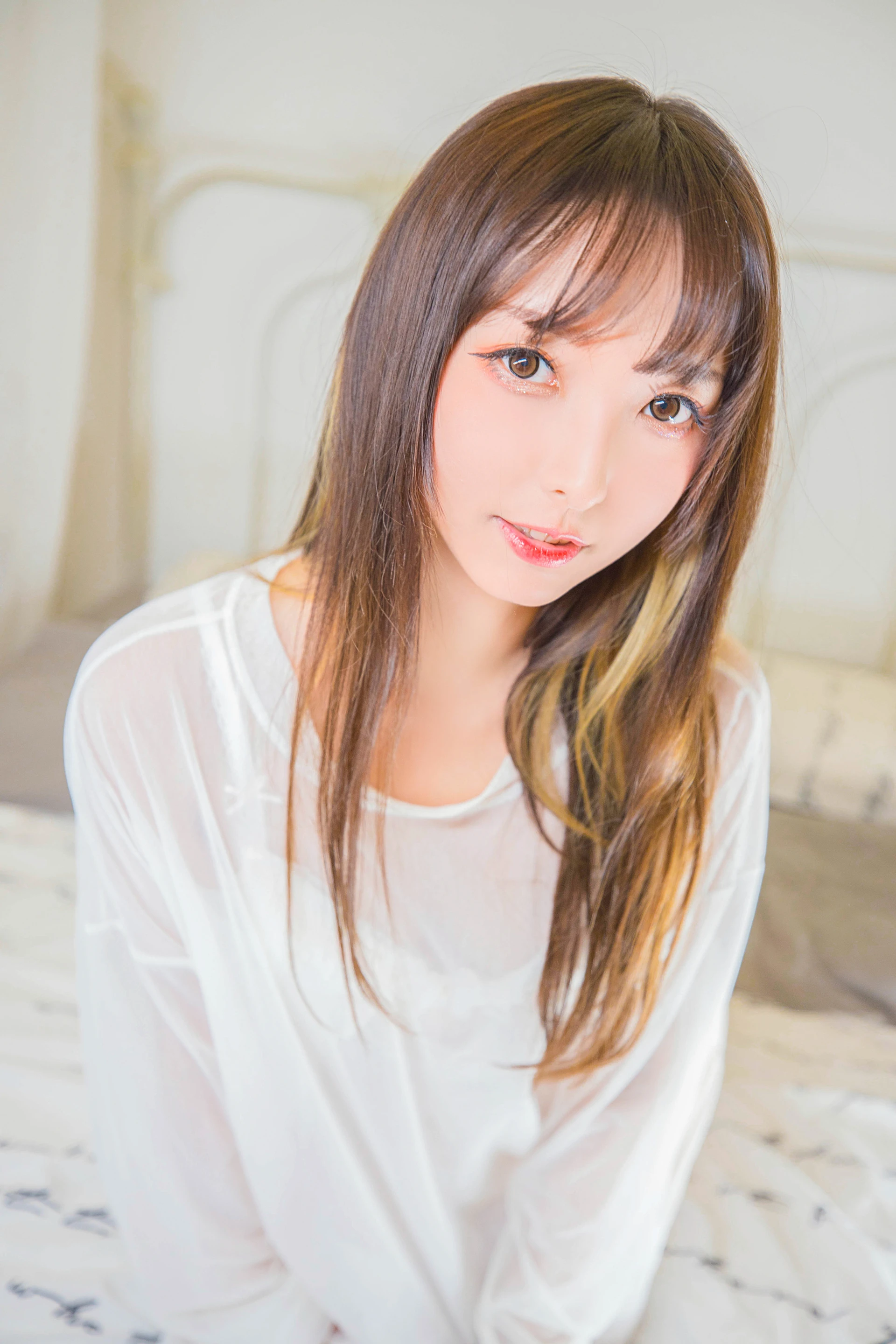 神楽坂真冬 第三季 序号10：《おかえり》猫脚女仆 [150P2V-543MB]内衣, 双马尾, 女仆, 白丝, 睡衣, 神楽坂真冬, 美腿, 美足, 黑丝