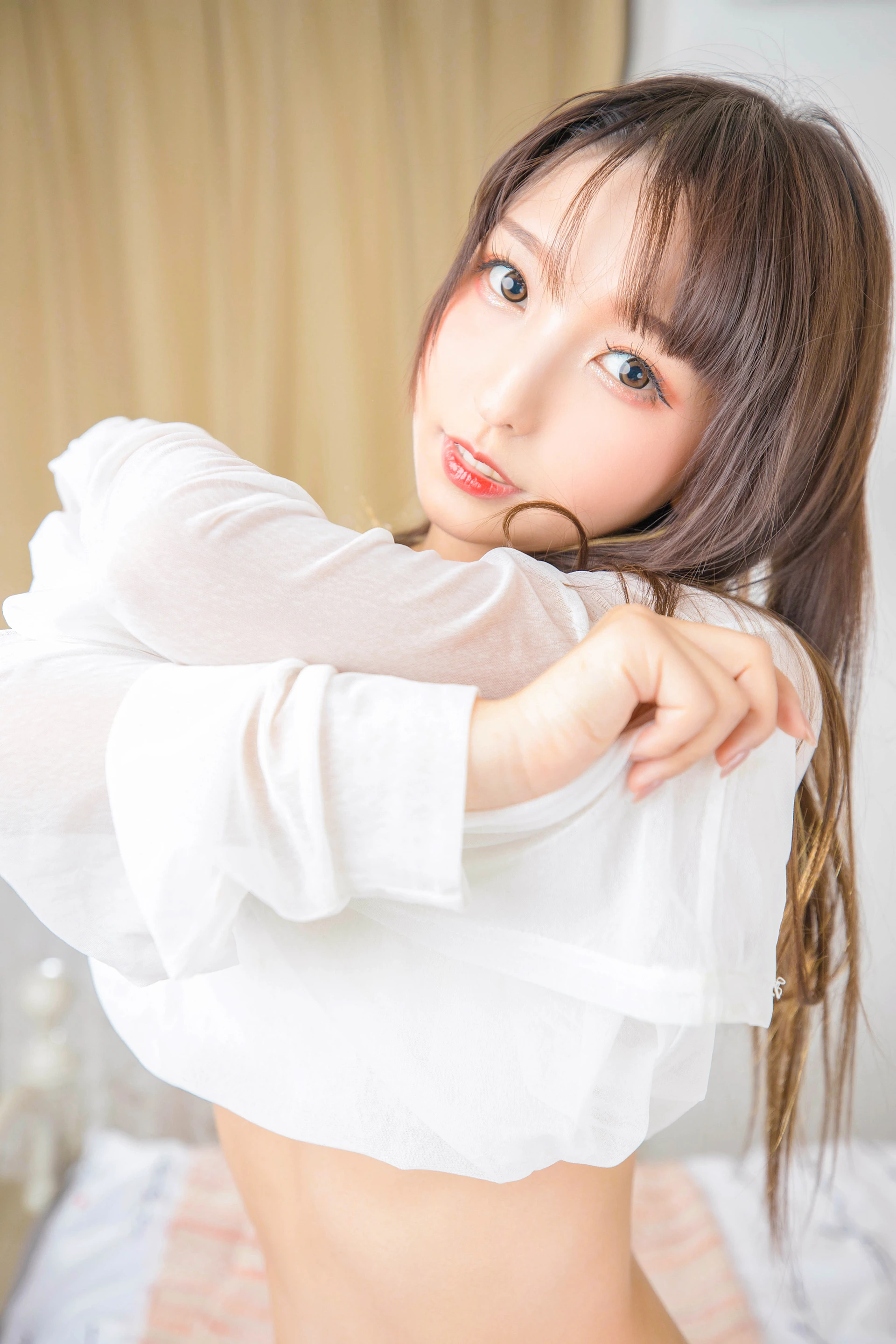 神楽坂真冬 第三季 序号10：《おかえり》猫脚女仆 [150P2V-543MB]内衣, 双马尾, 女仆, 白丝, 睡衣, 神楽坂真冬, 美腿, 美足, 黑丝