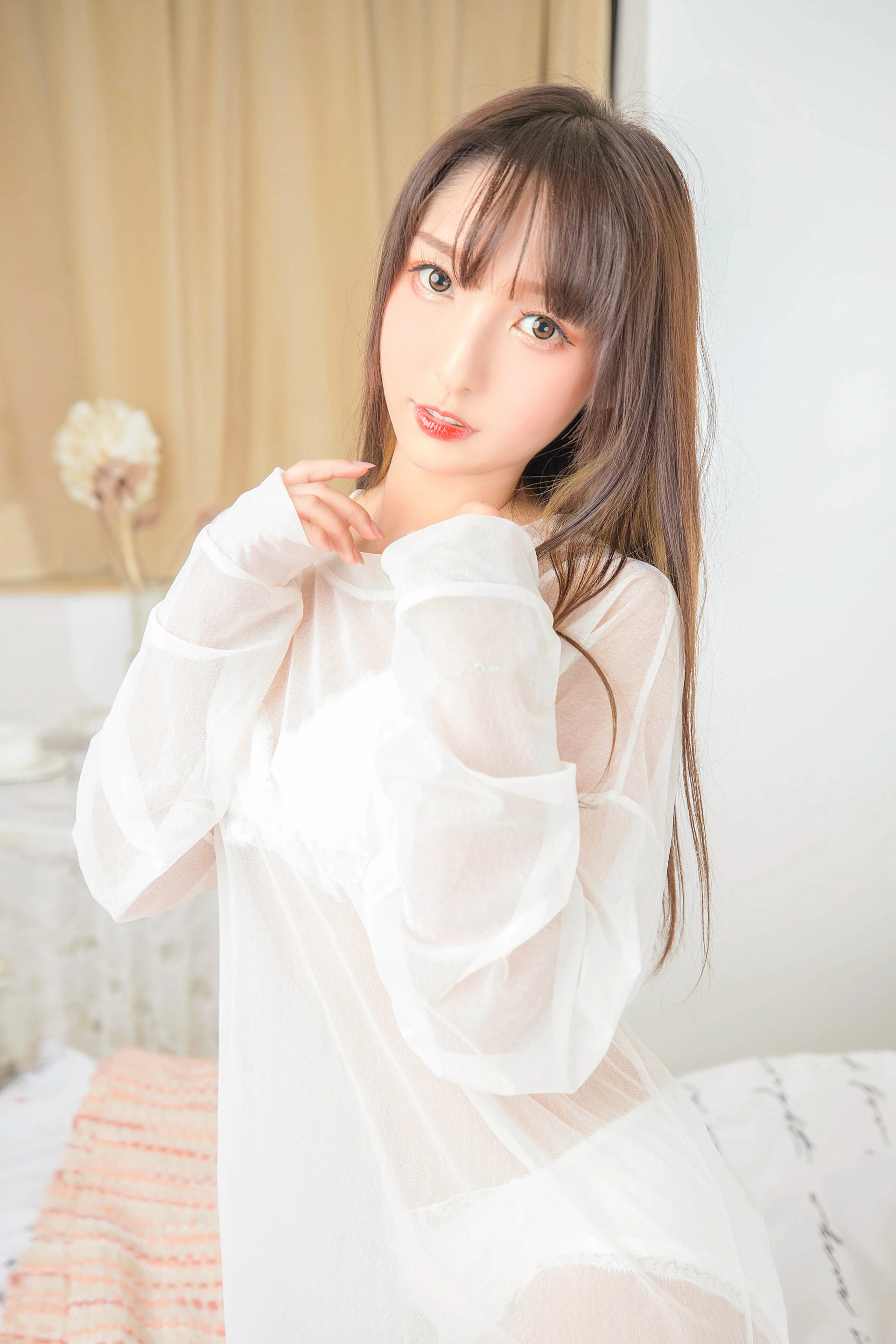 神楽坂真冬 第三季 序号10：《おかえり》猫脚女仆 [150P2V-543MB]内衣, 双马尾, 女仆, 白丝, 睡衣, 神楽坂真冬, 美腿, 美足, 黑丝