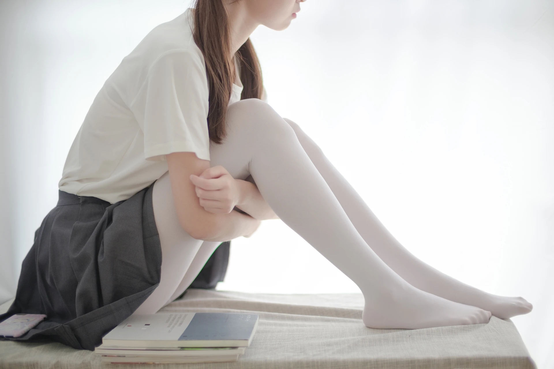 森萝财团 R15-010 [94P-476M]制服, 可爱, 学生装, 森萝财团, 白丝, 美腿